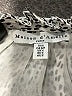 Maison d' Amelie Animal Print Silver Long Sleeve Blouse Size S - photo 7