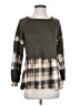 Perfect Peach Gray Casual Dress Size S - photo 1