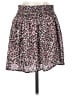 Splendid 100% Rayon Floral Black Casual Skirt Size S - photo 2