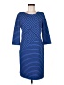 AB Studio Stripes Blue Casual Dress Size 8 - photo 1
