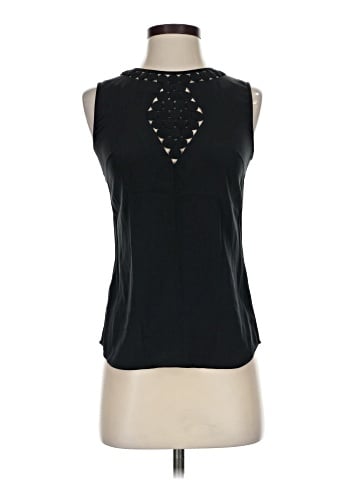 Trina Turk Sleeveless Silk Top (view 1)