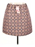 Shein Curve Print Orange Casual Skirt Size 0X - photo 2
