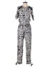 Isani Animal Print Blue Jumpsuit Size XS - photo 1