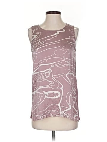 Jigsaw Sleeveless Silk Top (view 1)