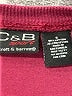 C&B Sport Burgundy Pullover Sweater Size S - photo 7