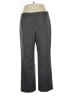 Le Suit 100% Polyester Chevron-herringbone Gray Dress Pants Size 16 (petite) - photo 1