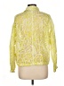 Chico's Print Yellow Windbreaker Size Lg (2) - photo 2
