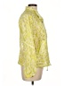 Chico's Print Yellow Windbreaker Size Lg (2) - photo 4