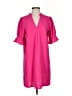 Unbranded 100% Polyester Solid Pink Casual Dress Size S - photo 1