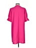 Unbranded 100% Polyester Solid Pink Casual Dress Size S - photo 2