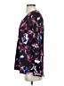 NY Collection Black Long Sleeve Blouse Size S - photo 5