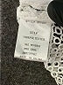 AMT 100% Polyester Ivory Cocktail Dress Size S - photo 7