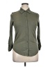 Splendid Green 3/4 Sleeve Button-Down Shirt Size L - photo 1