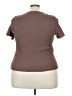 Torrid Brown Short Sleeve Top Size 3X (3) - photo 2
