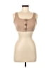 Nasty Gal Inc. Tan Sleeveless Top Size M - photo 1