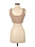 Nasty Gal Inc. Tan Sleeveless Top Size M - photo 2
