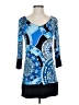 Eva Varro Blue 3/4 Sleeve Top Size S - photo 1