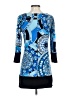 Eva Varro Blue 3/4 Sleeve Top Size S - photo 2