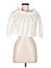 Ecru 100% Cotton Ivory 3/4 Sleeve Blouse Size M - photo 1