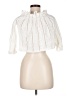 Ecru 100% Cotton Ivory 3/4 Sleeve Blouse Size M - photo 2