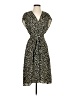 Max Studio 100% Polyester Animal Print Black Casual Dress Size XS - photo 1