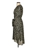 Max Studio 100% Polyester Animal Print Black Casual Dress Size XS - photo 5