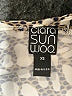 Clara Sun Woo Silver Short Sleeve Blouse Size XS - photo 7
