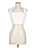 Shein 100% Polyester White Sleeveless Top Size L - photo 1