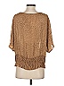 MICHAEL Michael Kors 100% Polyester Brown 3/4 Sleeve Top Size S - photo 2