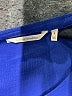 Soft Surroundings Blue 3/4 Sleeve Blouse Size S - photo 7
