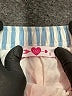 Buddy Love 100% Polyester Stripes Blue Shorts Size S - photo 3
