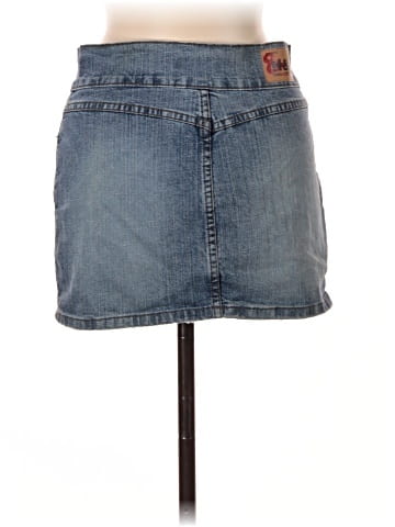 h&g Denim Skirt (view 2)