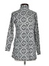 Lands' End Print Gray Casual Dress Size S - photo 1