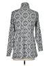 Lands' End Print Gray Casual Dress Size S - photo 2