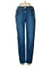 L'Agence Stripes Blue Jeans Size 24 waist - photo 1
