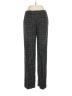 Michael Kors Collection 100% Virgin Wool Plaid Gray Black Wool Pants Size 2 - photo 1