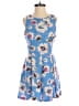 Astr 100% Polyester Blue Romper Size S - photo 1