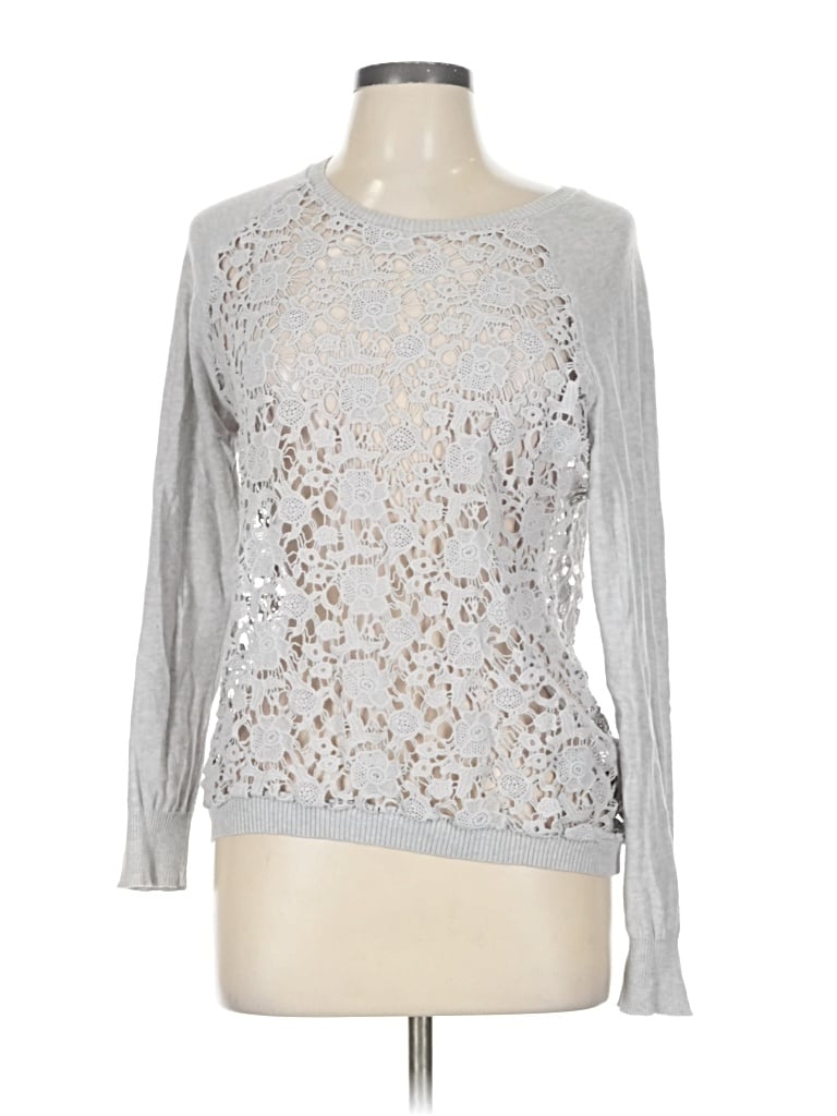 Pre-owned Ruff Hewn Pullover Sweater In Gray