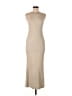 AWARE Tan Casual Dress Size M - photo 1