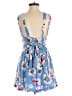 Astr 100% Polyester Blue Romper Size S - photo 2