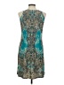 Ellen Parker Paisley Teal Cocktail Dress Size M - photo 2