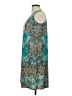 Ellen Parker Paisley Teal Cocktail Dress Size M - photo 5
