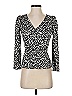 J.Crew Black 3/4 Sleeve Top Size 00 - photo 1