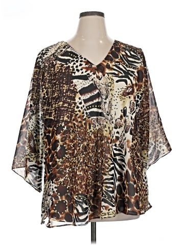 Signature 3/4 Sleeve Blouse (view 1)