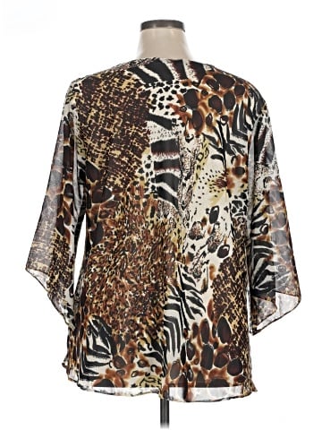 Signature 3/4 Sleeve Blouse (view 2)