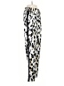 See and Be Seen 100% Polyester Animal Print Silver Casual Pants Size S - photo 4