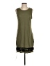 Current/Elliott Solid Green Casual Dress Size Sm (1) - photo 1