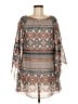 Truth NYC 100% Polyester Print Gray Cocktail Dress Size M - photo 1