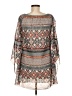 Truth NYC 100% Polyester Print Gray Cocktail Dress Size M - photo 2