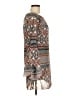 Truth NYC 100% Polyester Print Gray Cocktail Dress Size M - photo 4